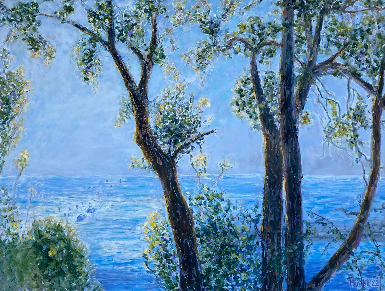 Ölgemälde See Martyna Faupel Ölgemälde See Martyna Faupel