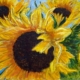 Sonnenblumen | Ölgemälde Martyna Faupel