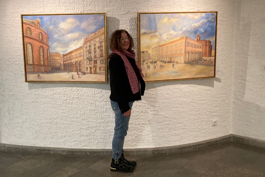 Ausstellung Februar 2023 in der Frankfurter Paulskirche Erinnerung an die Alte Börse – Geschichte, Architektur und zeitgenössische Kunst